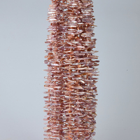 Perles baroques de couleur mélangée avec cure-dents de forme irrégulière pour les fournitures de bijoux en perles d'eau douce bricolage