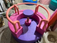 Chaise tournante douce pour enfants jeux pour enfants équipement de terrain de jeu intérieur