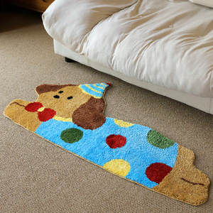 <span class=keywords><strong>Tapis</strong></span> en mousse tissé tufté personnalisé à motif dessin animé pour salle de bain, chambre, salon, salle à manger - Lavable en machine - Product Image 1