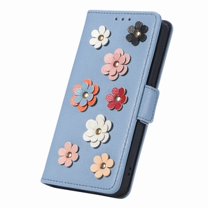 เคสหนังมีกระเป๋าเงินลายดอกไม้3D สำหรับ iPhone 11/12/13/14 /16 promax/ 15เคสใส่บัตรเครดิต S24สำหรับ Galaxy S23FE - Product Image 6