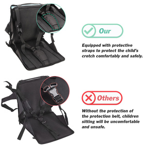Asiento de Viaje Plegable para Niños, Silla de Viaje para Montar <span class=keywords><strong>en</strong></span> la Maleta, Portabebés para Equipaje, Ideal para <span class=keywords><strong>Viajes</strong></span> Familiares al Aeropuerto - Product Image 2