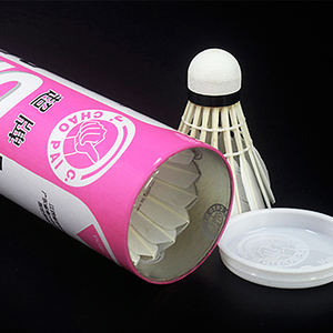 Chaopai bulu merah muda kualitas tinggi Murah Kelas C daya tahan penerbangan a Chaopai Kok <span class=keywords><strong>Badminton</strong></span> angsa - Product Image 2