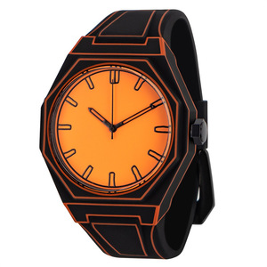 <b>Men's</b> Comic Style Quartz <b>Watch</b> Fashion Silicone Strap <b>Casual</b> Sports Waterproof Luminous Dial Wristwatch - Product Image 3