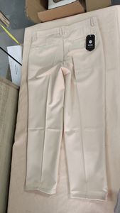 Pantaloni Business Casual Cadenti da <span class=keywords><strong>Uomo</strong></span> Modello Dritto Estivi Cropped a Lunghezza Piena - Product Image 6