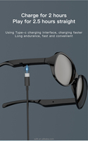 Échantillons gratuits OEM ODM F07 Lunettes de soleil à la mode Nouvelles lunettes Smart Wireless Bt Built-in Speaker Headset Lunettes