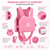 Gilet de flottabilité en néoprène pour enfants et jeunes, 120-150N, réglable, pour rafting en eaux vives, kayak, canyoning, sports nautiques