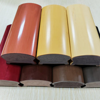 Vente en gros en usine Balustrade d'intérieur en plastique flexible anticollision facile à plier avec surface antidérapante enduite