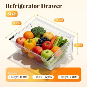 Tiroir de réfrigérateur 2188656 de remplacement compatible avec les réfrigérateurs et congélateurs <span class=keywords><strong>Whirlpool</strong></span> Kenmore - Product Image 3