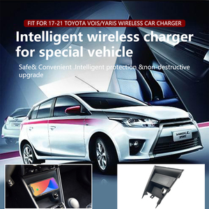 Pour Toyota Vios/<span class=keywords><strong>yaris</strong></span> 3 chargeur sans fil 2013-2021, chargeur de voiture rapide, accessoires de téléphone - Product Image 4