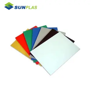 Cheap price PS polystyrene good rigidity hard ABS Plastic sheets HIPS sheet manufacturer