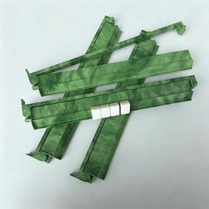 HIMORE Nieuwe Aanwinst Mahjong Rekken met Duwers Groene Kleuren ABS Mahjong Tegel Rekken 4 Stuks 1 Set met Hoge Kwaliteit Lage MOQ - Product Image 3