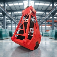 Offre Spéciale : Grue à griffes télécommandée sans fil de 15 mètres cubes, composants essentiels d'usine, moteur en acier Q345, adaptée aux charges jusqu'à 50 tonnes