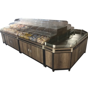 Estante de supermercado Estantería de madera para góndola de supermercado | Estante de supermercado personalizado de <span class=keywords><strong>metal</strong></span> Embalaje de cartón de exportación estándar 10PCs - Product Image 3