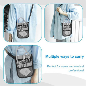 Kit de Cambio de Apósito Médico Multifuncional de Moda, Riñonera/Bolso Cruzado para Doctor, Resistente al Agua, Portátil, Material Oxford - Product Image 4