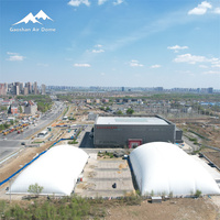 Structure de dôme pneumatique à grande portée de qualité industrielle pour entrepôt et atelier, à vendre
