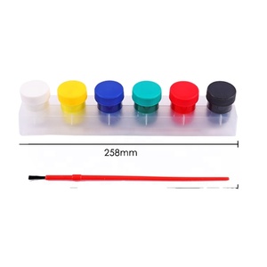 Pintura de Dedos Lavable y No Tóxica de 6 Colores Neón, Pintura Témpera de Secado Rápido <span class=keywords><strong>para</strong></span> <span class=keywords><strong>Niños</strong></span> y Bebés, Novedad 2026 - Product Image 4