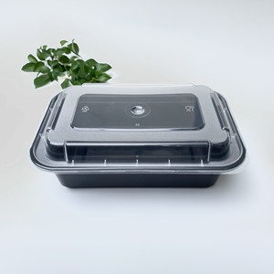 Contenedor Rectangular Desechable de Plástico PP de Alta Calidad para Microondas, Caja de Almacenamiento de Alimentos de 24 Oz - Product Image 5