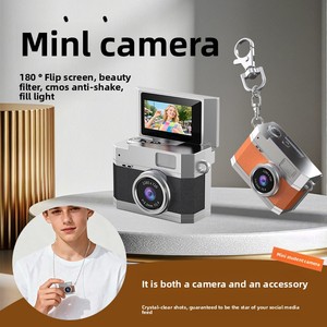 Máy ảnh kỹ thuật số 1080P HD phong cách retro với cảm biến CMOS và thiết kế treo cổ - Product Image 5