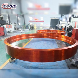Machinerie professionnelle <span class=keywords><strong>pour</strong></span> la fabrication du ciment : Pneu de 4,4 m <span class=keywords><strong>pour</strong></span> four rotatif à chaux soudée, anneau de roulement en <span class=keywords><strong>acier</strong></span> forgé de grand diamètre - Product Image 2