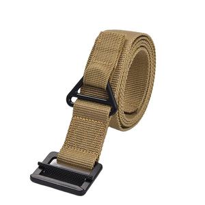 <span class=keywords><strong>Ceinture</strong></span> en tissu nylon HT pour hommes et femmes, tactique <span class=keywords><strong>de</strong></span> combat, <span class=keywords><strong>sauvetage</strong></span>, pour les sports <span class=keywords><strong>de</strong></span> loisirs, l'escalade, largeur 38 mm avec boucle en fer - Product Image 2