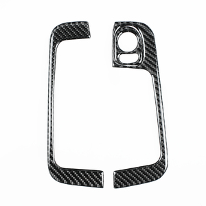 Shasha carbone véritable Fiber de carbone produit complet accessoires intérieurs pour Fiat 500 <span class=keywords><strong>Abarth</strong></span> 595 2012 2013 2014 2015 - Product Image 6