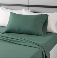 Ensemble de draps en coton pur de haute qualité, taille Queen, linge de lit pour la maison, satiné, 600TC, coton égyptien