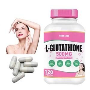 Cápsulas de L-glutatión de 5000mg para Blanqueamiento de la Piel con Colágeno, Vitamina C y L-glutatión, Marca OEM ASAP para el Cuidado de la Salud - Product Image 1