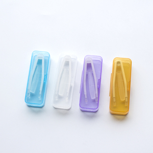 Nhà Máy Trực Tiếp Cung Cấp Liên Hệ Với Ống Kính Hộp Chủ Trường Hợp Container + Tweezer Thiết Lập/Trường Hợp Hợp Đồng Ống Kính Lưu Trữ - Product Image 1
