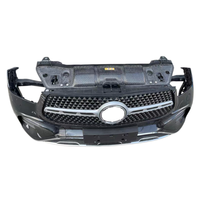 Kit de Parte Delantera Deportiva Desmontada de Segunda Mano para Mercedes GLE W167, Parachoques Delantero Completo y Faro, Piezas Originales de Automóvil