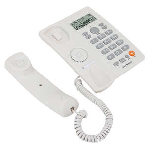 <span class=keywords><strong>Téléphone</strong></span> fixe avec identification de l'appelant, appel mains libres, numérotation rapide, <span class=keywords><strong>téléphone</strong></span> fixe filaire de bureau pour la maison, l'hôtel, le bureau - Product Image 6