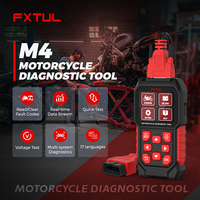 M4 motocicleta OBD2 lector de código herramienta de escaneo motocicleta M4 motocicleta motor escáner de diagnóstico para Honda Yamaha