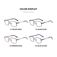Nuevo Diseño de Lentes Estilo de Negocios Retro para Hombre Monturas de Alta Calidad para Gafas Ópticas