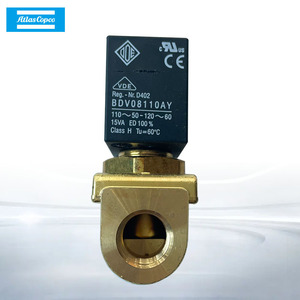 โซลินอยด์วาล์ว Atlas Copco รุ่น BDV08110AY 110-120V 15VA คลาส H สำหรับอะไหล่เครื่องอัดอากาศ - Product Image 1