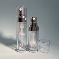 10ml 15ml 30ml Bouteille de mélange d'huile de poudre à double chambre Bouteille de distributeur de séparation de poudre d'eau deux-en-un