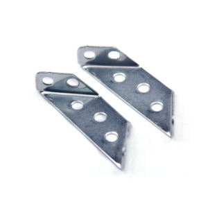 फोटो फ्रेम ब्रैकेट धातु जस्ता प्लेटेड ठीक ठीक करने वाली मरम्मत प्लेटों को मोटा कोण कोने - Product Image 2