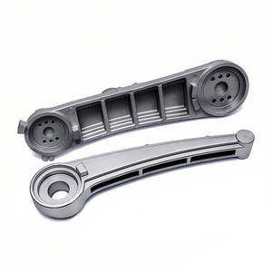 Top Cup Metal Aluminum Die Casting Automotive Parts Custom Made Silver For Metallurgy Applications - Product Image 2
