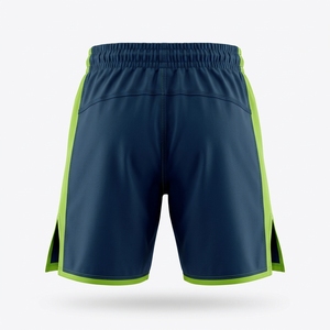 Shorts de lutte MMA personnalisés à séchage rapide, respirants, extensibles, unisexes pour adultes avec logo frontal pour hommes, Spandex/Polyester 120g - Product Image 5