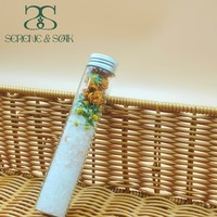 S & sovel低起订量定制自有品牌沐浴盐花卉容器有机死海喜马拉雅豪华沐浴盐带花