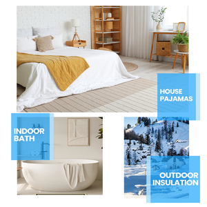 Áo khoác hoodie len cừu dày dặn, siêu mềm mại, chất liệu vải dày, kiểu dáng rộng, có mũ trùm đầu, có thể mặc như chăn, thiết kế tùy chỉnh, dành cho mùa đông - Product Image 4