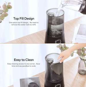 2024 GEMEO 3.2L Big Fogger Noir Bouton Humidificateur Maison Silencieux pour <span class=keywords><strong>Bébé</strong></span> - Product Image 5