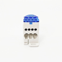 Caja de Conexiones Unipolar Serie UKK, Bloques de Terminales de Alta Corriente 80A 125A 160A 250A, Conectores de Tornillo