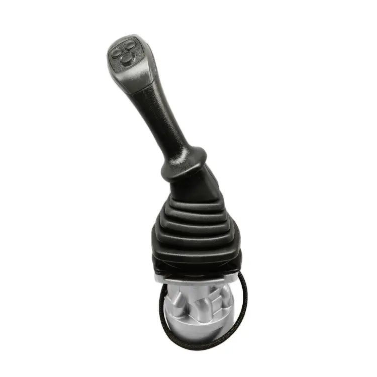 TEM three switches excavator joystick handles steel For joystick handle iso14001 excavator joystick handles