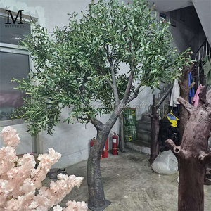 MILE - Árbol de <span class=keywords><strong>Olivo</strong></span> Artificial Realista en Oferta, 4.2 m, Tronco de Fibra de Vidrio, Árbol Artificial Grande con Hojas Realistas - Product Image 5