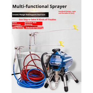 <span class=keywords><strong>Pistolet</strong></span> de pulvérisation électrique sans air haute pression 22Mpa, pression maximale, capacité du réservoir 6L, moteur universel, professionnel, pour <span class=keywords><strong>peinture</strong></span> au latex DIY, garantie 3 ans - Product Image 6
