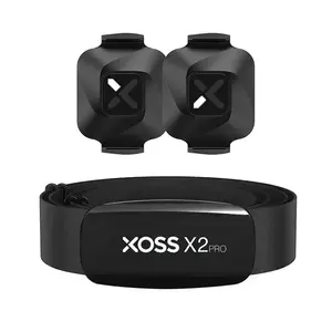 XOSS X2 Pro Heart Rate Sensor Rechargeable Smart Heart Rate Monitor Chest Strap for Swimming Sailboat Fitness Running Cycling