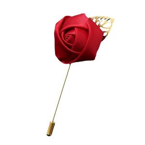 Broche de traje rosa para Ceremonia de boda para hombre - Product Image 5