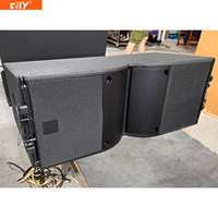 Système audio extérieur durable KA210 OEM avec haut-parleur passif double 10 pouces, personnalisation du logo, pour performances en extérieur