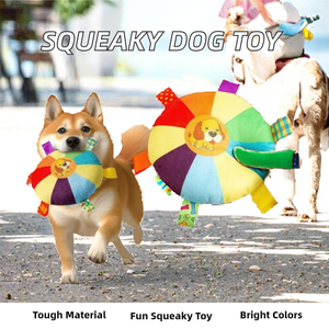 2025 QF juguete de peluche colorido con relleno de algodón PP característica chirriante <span class=keywords><strong>Toy</strong></span> <span class=keywords><strong>Story</strong></span> <span class=keywords><strong>personajes</strong></span> perros mascota de peluche - Product Image 2