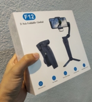 Stabilisateur de cardan intelligent F12 pour drone télécommandé de photographie et vidéo et appareil photo numérique pour téléphones mobiles