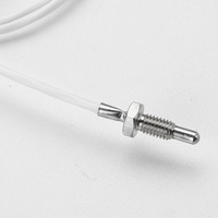 Capteur de température à résistance platine Pt1000 de haute précision Sonde RTD PT1000 étanche, résistante à la corrosion et à haute température